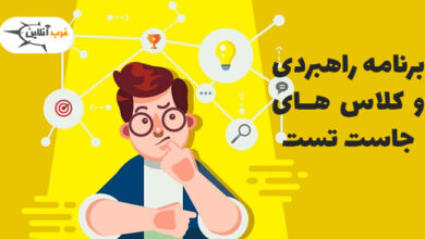 برنامه راهبردی و کلاس های جاست تست 1 برنامه راهبردی