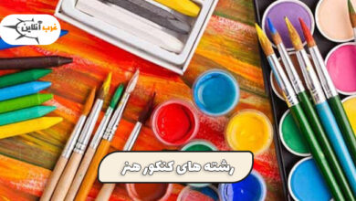 معرفی لیست رشته های کنکور هنر 1403 + زیرشاخه ها 9 رشته های کنکور هنر